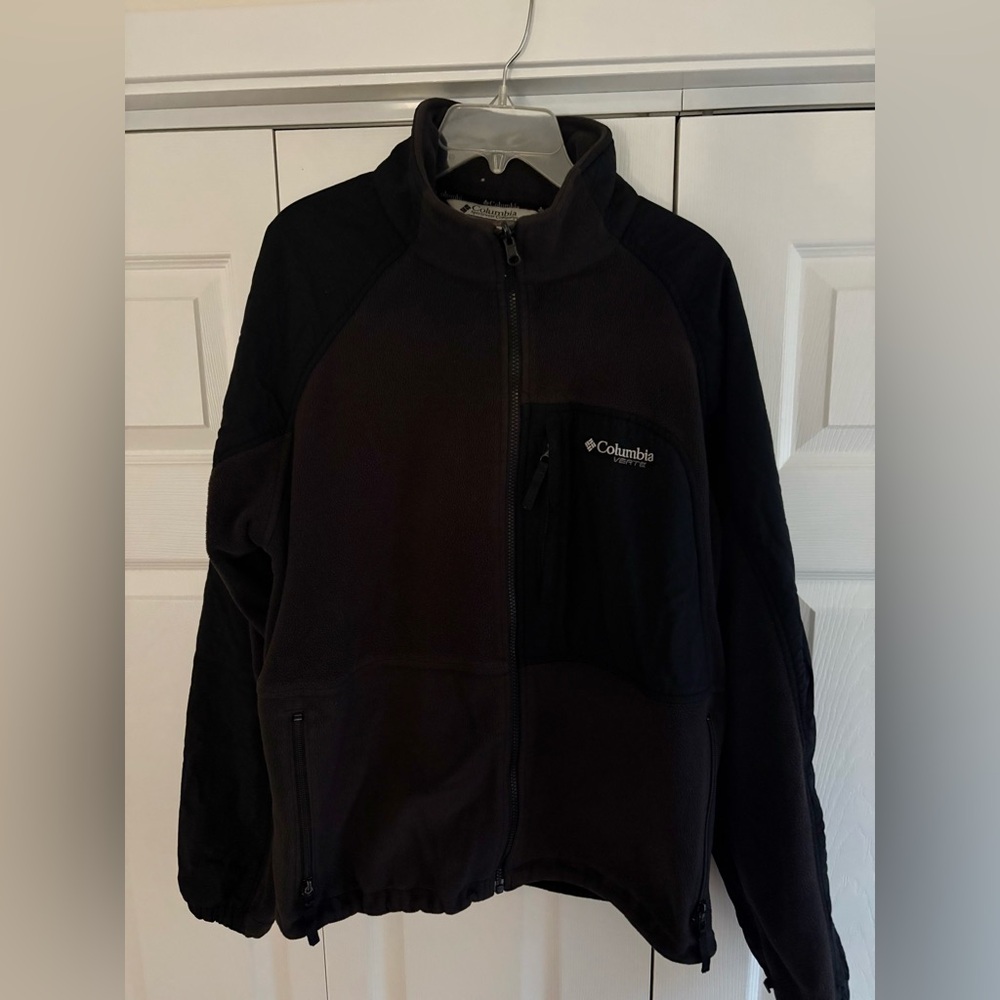 Columbia Men’s Full Zip Fleece Jacket, Size L